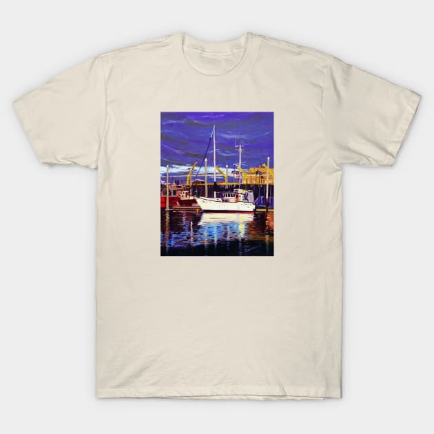 Inua at Homer Harbor T-Shirt by realartisbetter